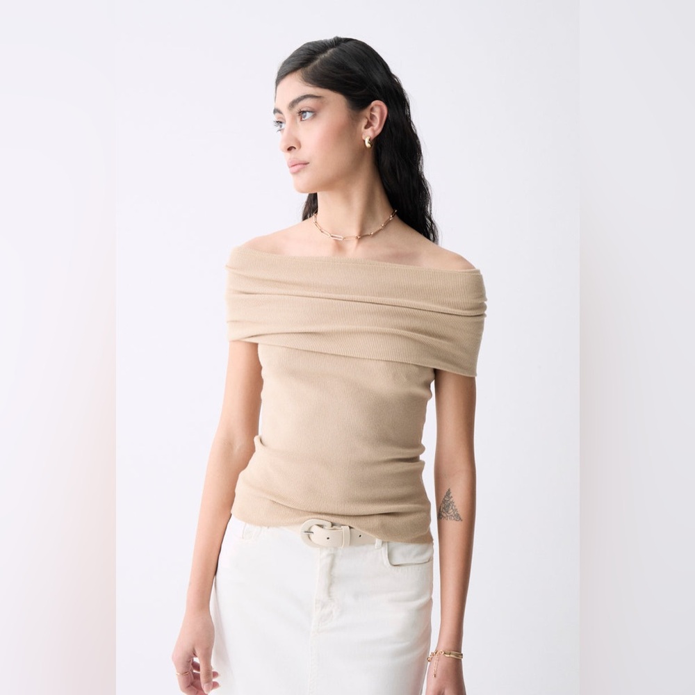 Deluc Cap Sleeve Porto Top